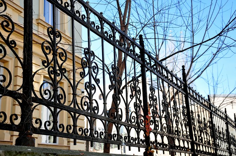 Cast Iron Fence Installation